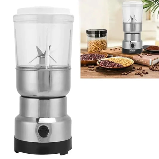 2 In 1 Coffee And Juice Electric Blender, Coffee Grinder, Bean Grinder, Multifunctional Stainless Steel For Herbal Spice Salt Pepper