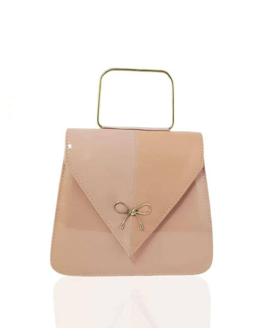 Handbag With Top Handle And Long Strap